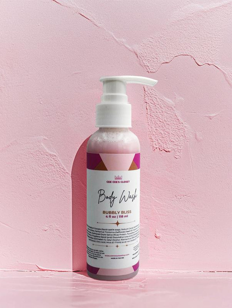 Bubbly Bliss Hyaluronic Acid Body Wash for Soft Moisturized Skin Daily