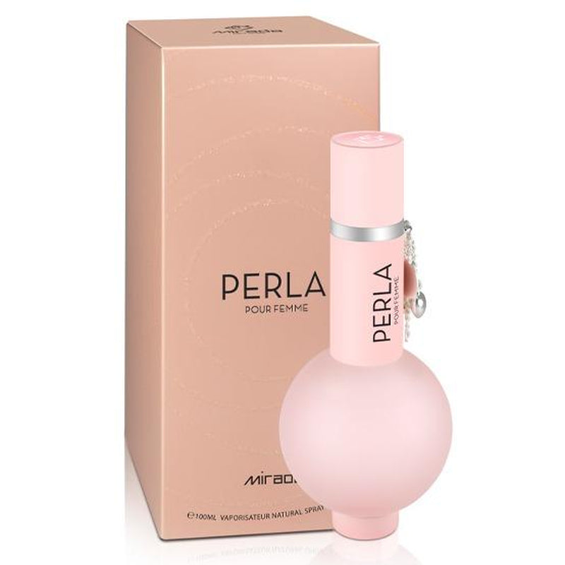 Mirada Perla Pour Femme 3.4 Oz (100 ML) Eau De Parfum | Elegant Sophisticated Fruity Floral Perfume for Women