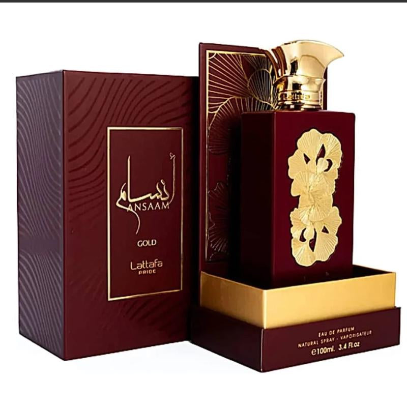 Lattafa Perfumes | Ansaam Gold - Womens Eau De Parfum - 3.4 Oz (100Ml) Sweet - Fruity - Citrus Fragrance