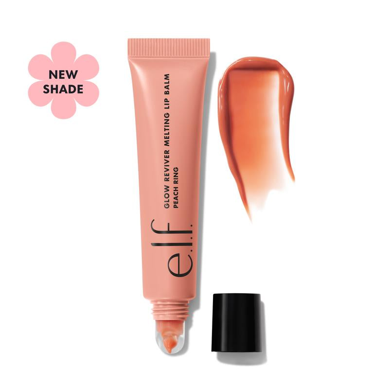 E.L.F. Glow Reviver Melting Lip Balm, Hydrating Lip Balm High-Gloss Shine and Buildable Color 15.4Ml