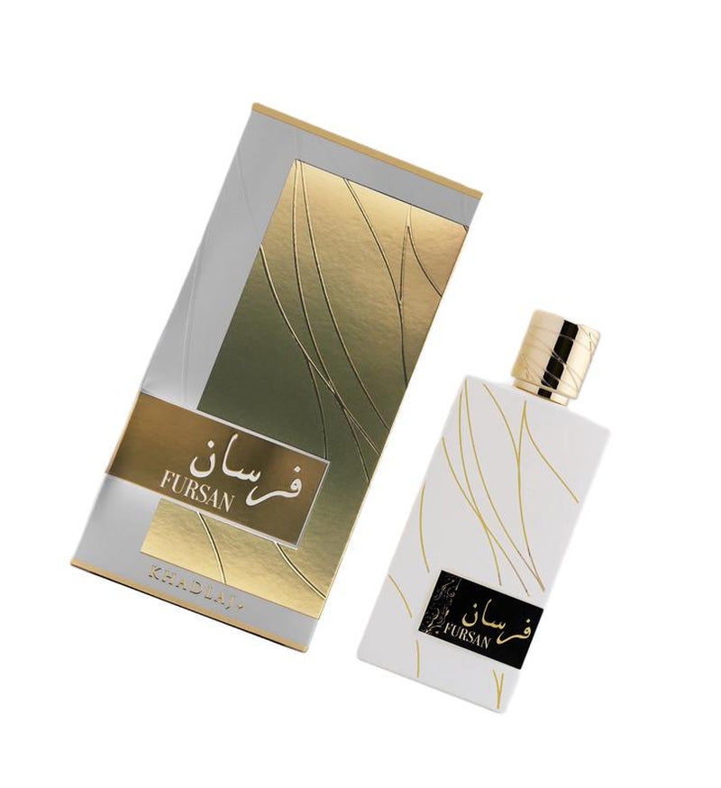 Khadlaj Fursan White for Unisex Eau De Parfum Spray, 3.4 Ounce