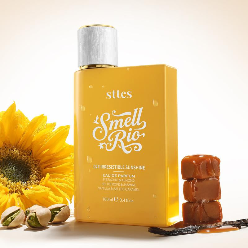 Sttes Perfume 02 Irresistible - Perfume for Women - Pistachio, Vanilla & Salted Caramel Eau De Parfum 100Ml