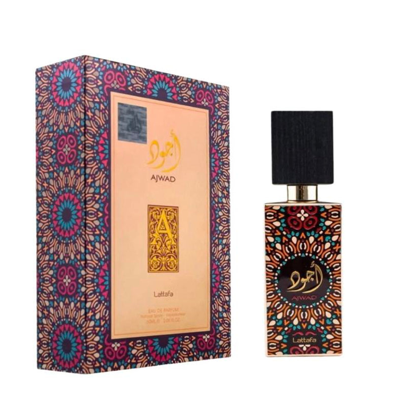 Lattafa Ajwad Eau De Parfum Spray for Unisex, 2.0 Ounce |Long Lasting Eau De Perfume | Best Scent for Unisex