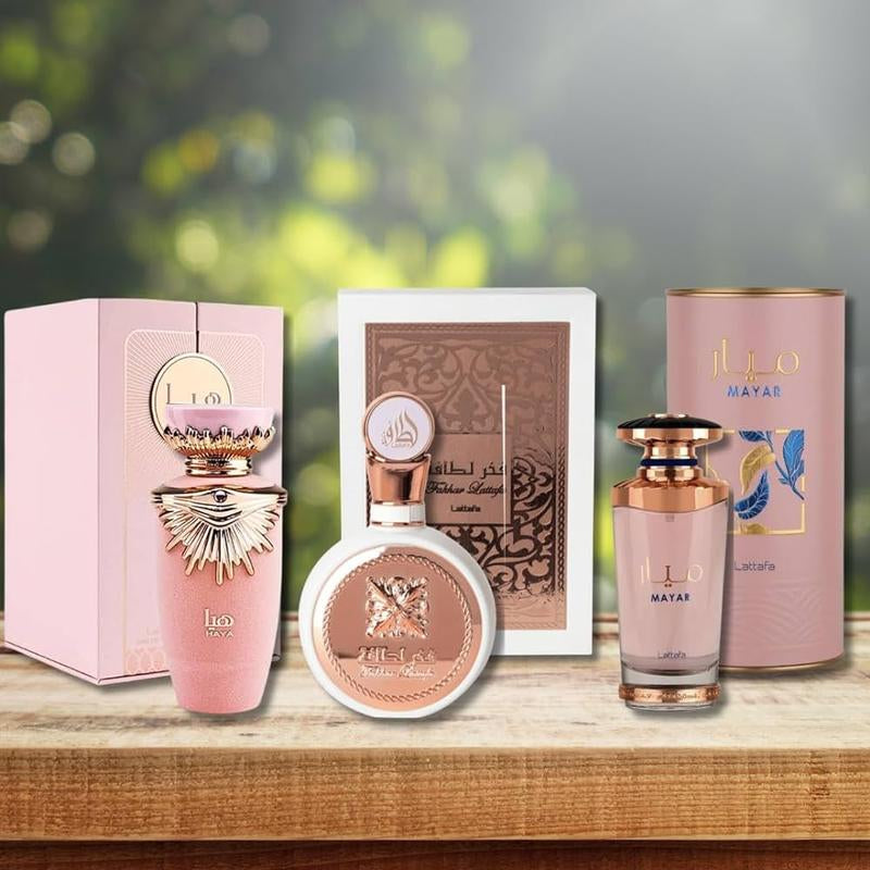 LATTAFA Haya Eau De Parfum Spray for Women, 3.4 Ounce Fragrance Perfume