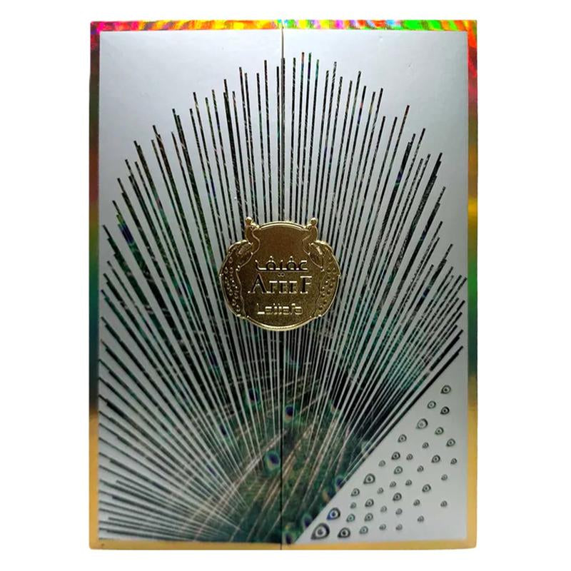 Lattafa Afeef for Unisex Eau De Parfum Spray, 3.4 Ounce