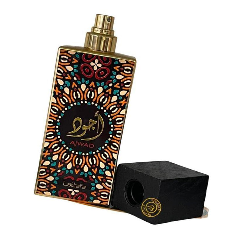 Lattafa Ajwad Eau De Parfum Spray for Unisex, 2.0 Ounce |Long Lasting Eau De Perfume | Best Scent for Unisex