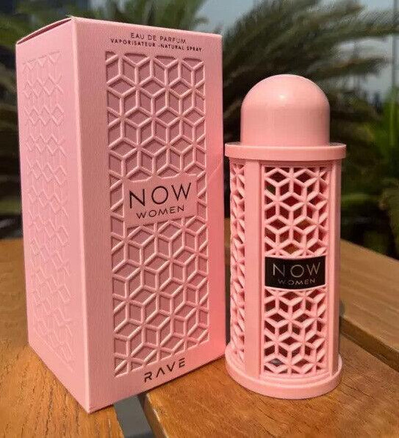 Lattafa Rave NOW Women EDP - 100Ml (3.4Oz) Long Lasting Women’S Vanilla and Floral Perfume Scent Scented I Got You Vanilla