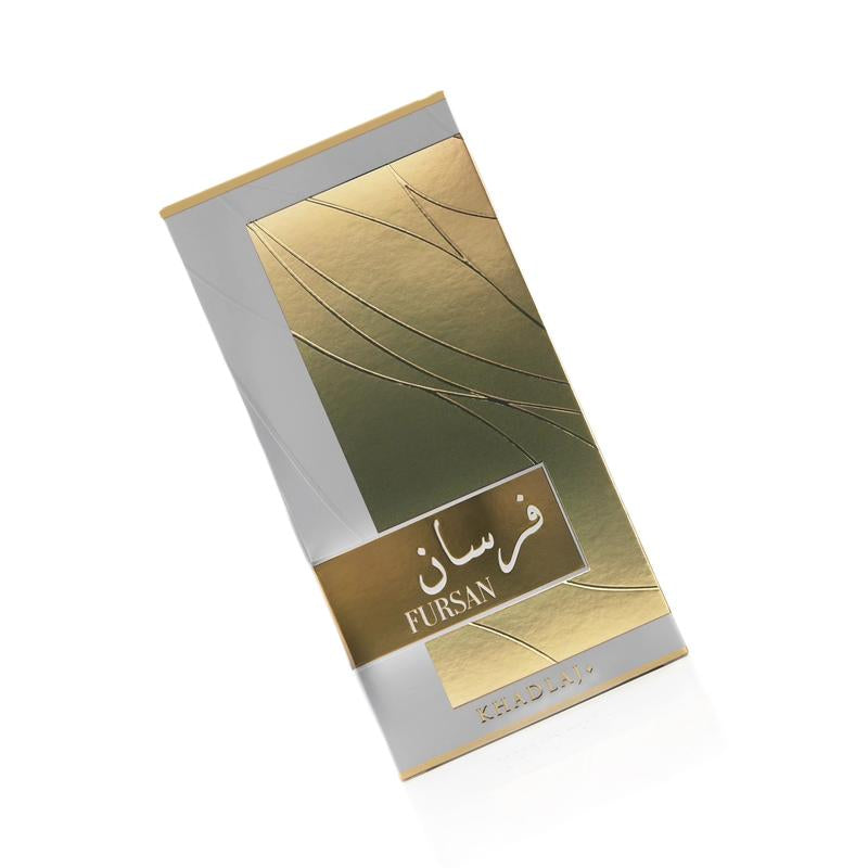 Khadlaj Fursan White for Unisex Eau De Parfum Spray, 3.4 Ounce