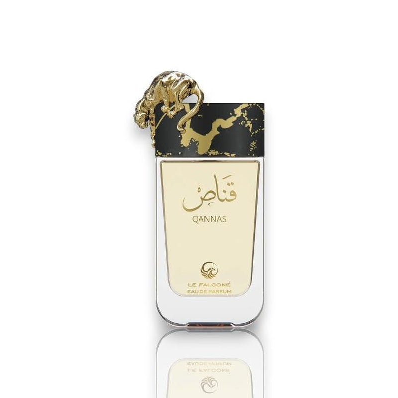 Le Falcone | Qannas | Eau De Parfum | 100 ML - 3.4 Oz | Apple - Cinnamon - Orange Blossom - Vanilla - Tonka Bean - Scent