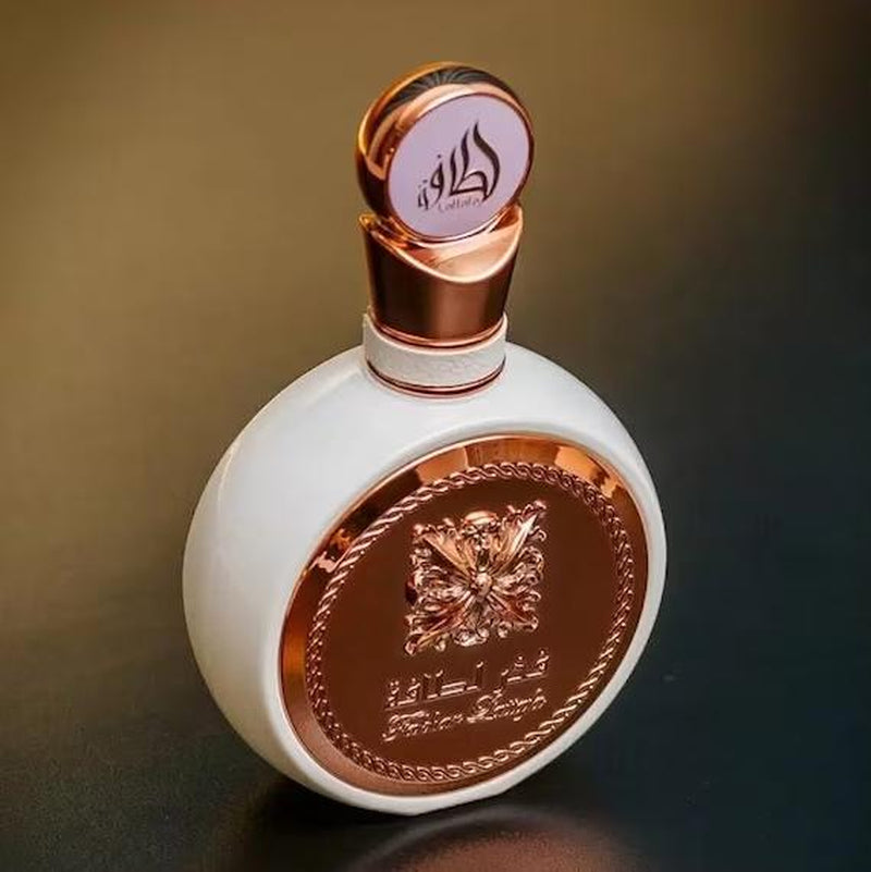 Lattafa Perfumes | Fakhar Lattafa Gold | 3.4 OZ | Womens Fragrance | Eau De Parfum | Pomegranate - Honeysuckle & Ambroxan Notes