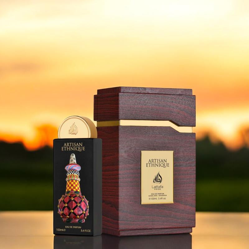 Lattafa Perfumes | Artisan Ethnique | Unisex Parfum | 3.4 Oz (100Ml) | Warm & Spicy - Sweet - Vanilla Fragrance