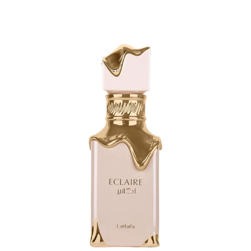 Lattafa | Eclaire | Women'S Parfum | Eau De Parfum | 3.4 Oz (100Ml) | Caramel - Milk - Sugar - White Flower Fragrance | Arabian Perfume