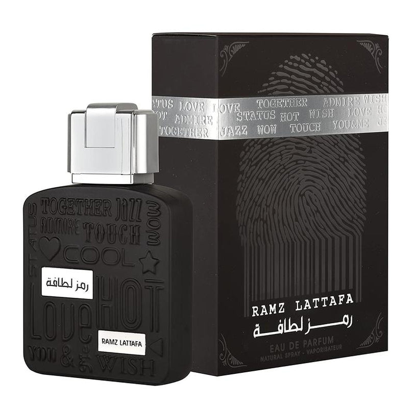 Ramz Lattafa Silver for Men EDP - 100ML by Lattafa - Men'S Long Lasting Fragrance Perfume