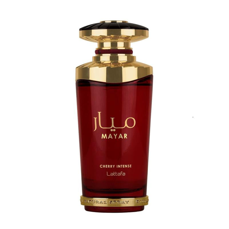 Lattafa Mayar Cherry Intense for Unisex Eau De Parfum Spray, 3.4 Ounce