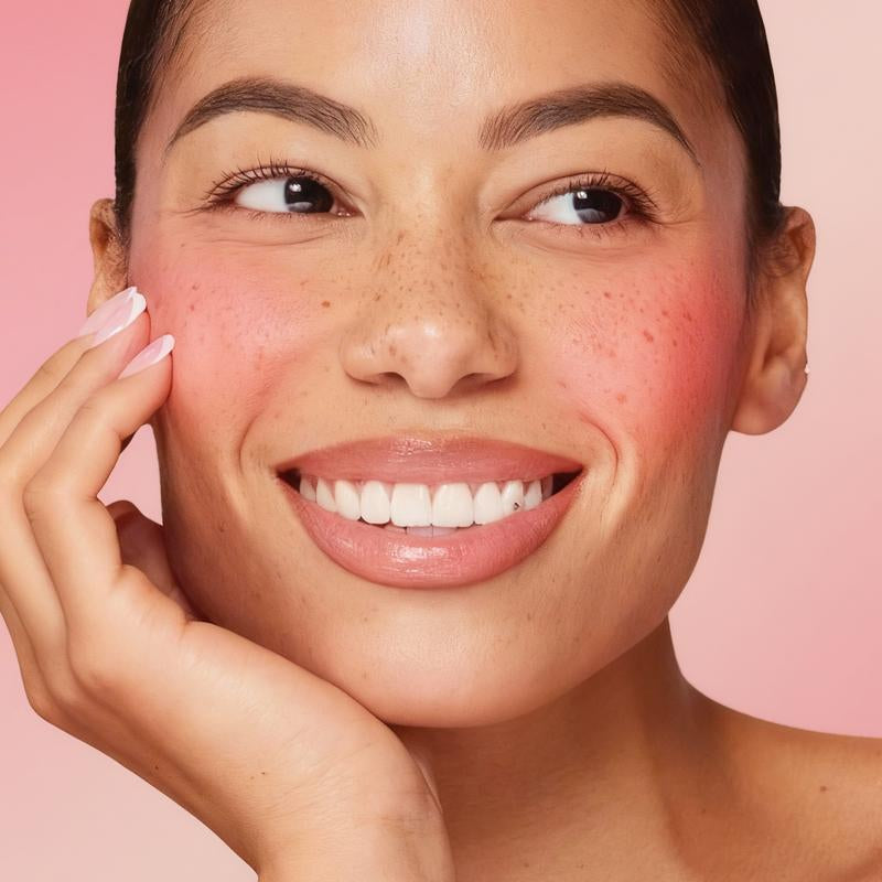 Baby Go Dewy 2 in 1 Freckblush Dual-Ended Water Resistant Freckle & Blush Liquid For