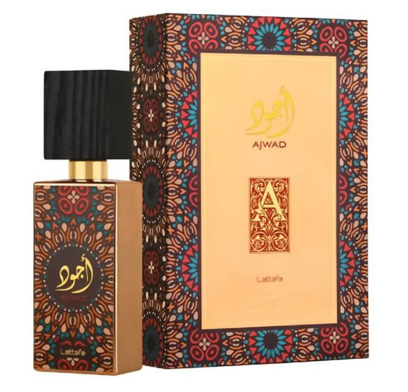 Lattafa Ajwad Eau De Parfum Spray for Unisex, 2.0 Ounce |Long Lasting Eau De Perfume | Best Scent for Unisex