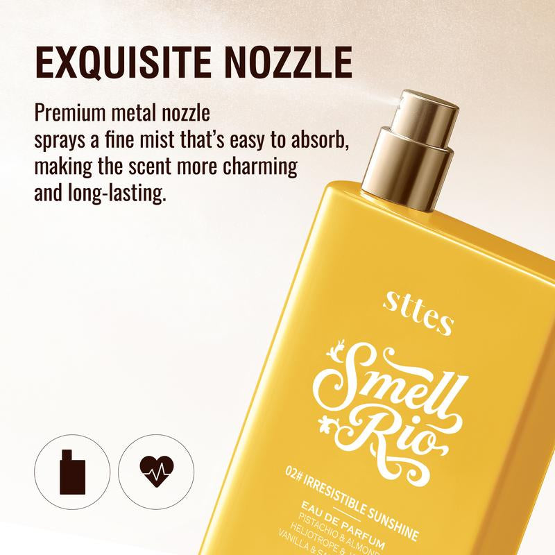 Sttes Perfume 02 Irresistible - Perfume for Women - Pistachio, Vanilla & Salted Caramel Eau De Parfum 100Ml