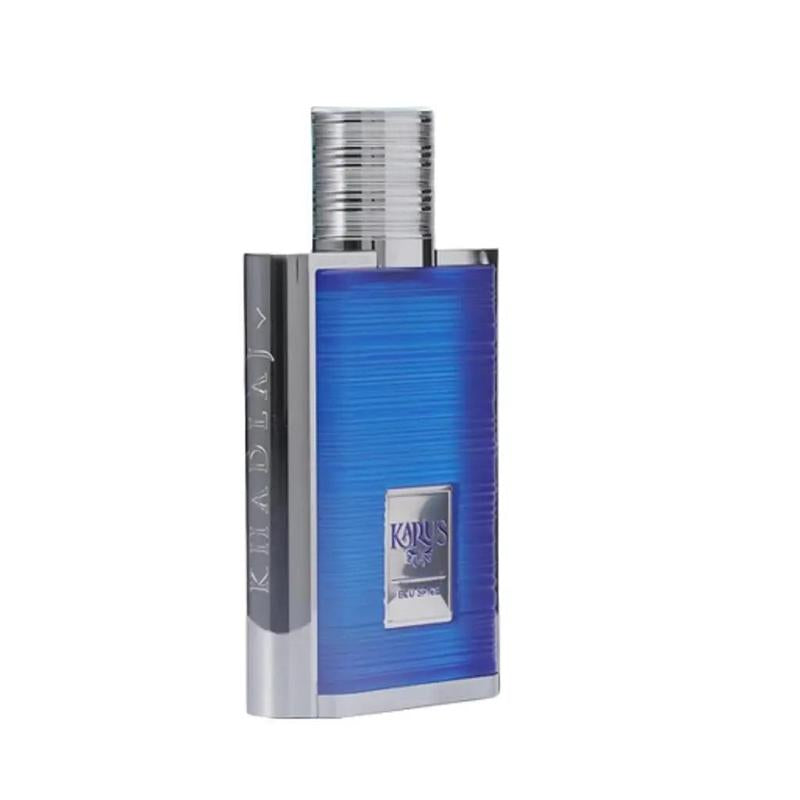 Khadlaj Karus Blu Spice for Unisex Eau De Parfum Spray, 3.4 Ounce