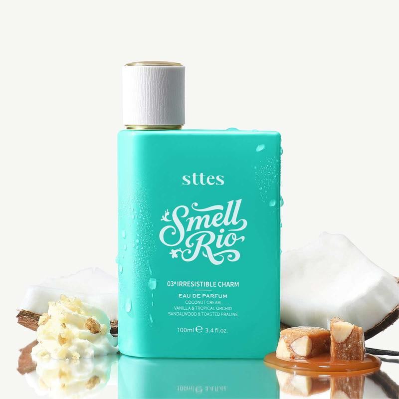 New Sttes Perfume 03# (Original Irresistible Charm) – Eau De Parfum for Women – Richer Scent, Longer Lasting – Coconut Cream, Vanilla, Toasted Praline – Perfumes & Fragrances (100Ml / 3.4 Fl Oz)