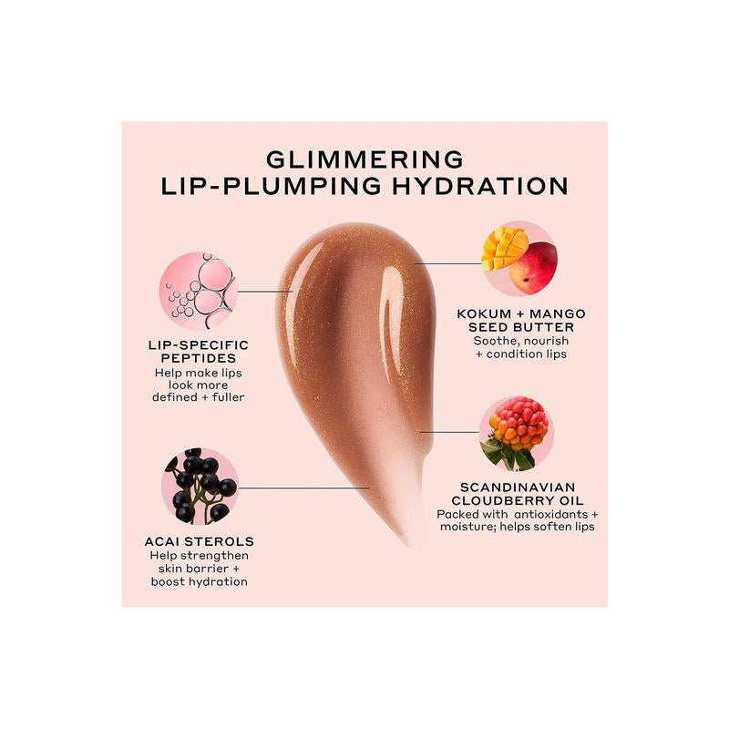 OLEHENRIKSEN Pout Preserve Peptide Lip Treatment in Creme Brulee Glimmer