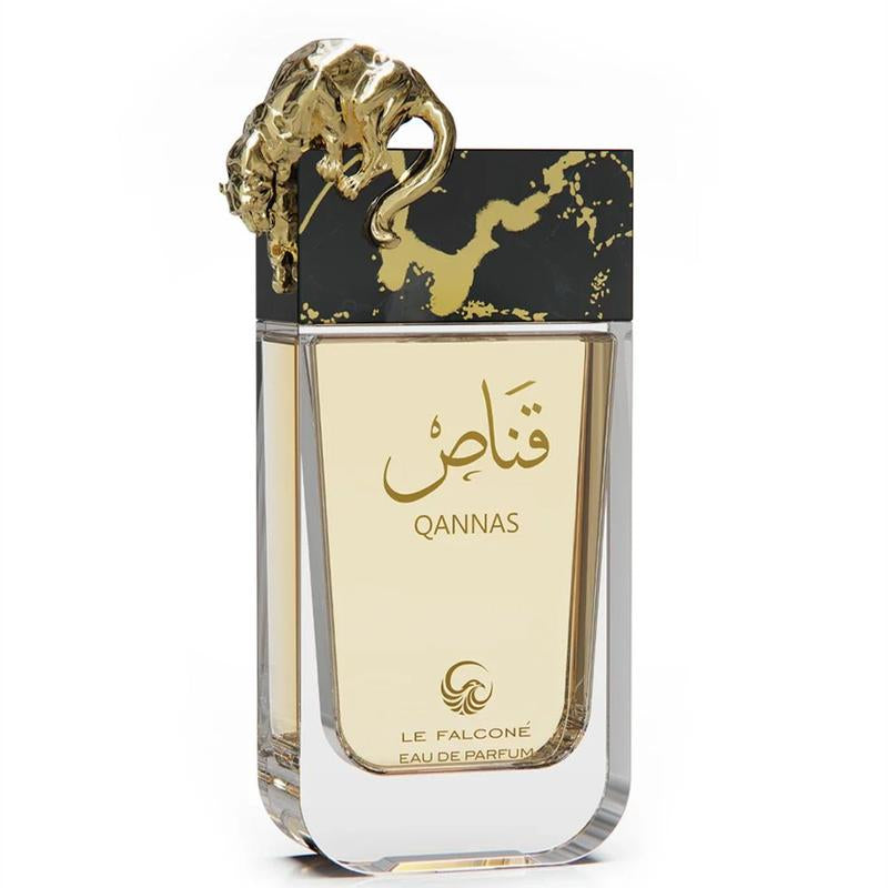 Le Falcone | Qannas | Eau De Parfum | 100 ML - 3.4 Oz | Apple - Cinnamon - Orange Blossom - Vanilla - Tonka Bean - Scent