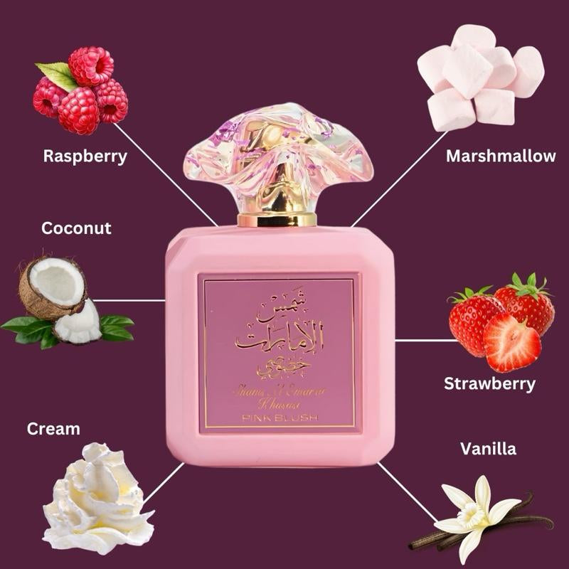 Pink Blush Shams Al Emarat Khususi Eau De Parfum Spray 100ML (3.4 OZ) by Ard Al Zaafaran