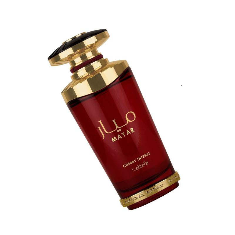 Lattafa Mayar Cherry Intense for Unisex Eau De Parfum Spray, 3.4 Ounce