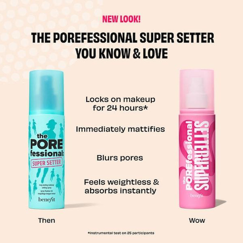 Benefit Cosmetics the Porefessional Super Setter Long-Lasting Makeup Setting Spray