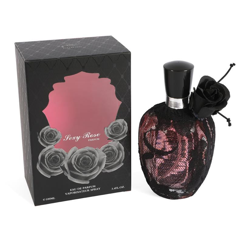Sexy Rose Black Eau De Parfum Spray Perfume for Women 100Ml/3.4Fl.Oz. - Fragrance for Women