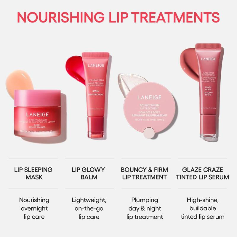 LANEIGE Glaze Craze Tinted Polypeptide Lip Serum Cinnamon Sugar Mauve Pink - Soften Your Lips with This Unique Formula