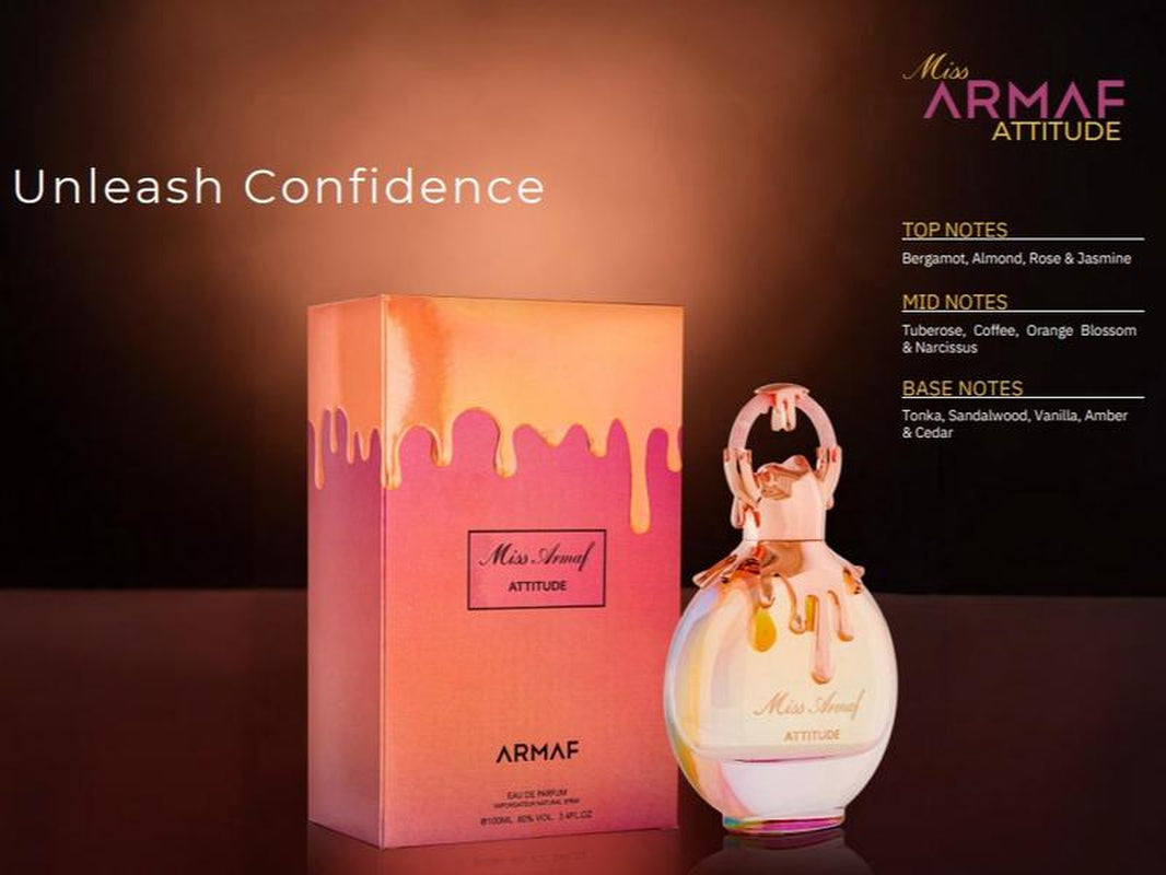 Armaf Miss Attitude Eau De Parfum 3.4 Fl.Oz for WOMEN