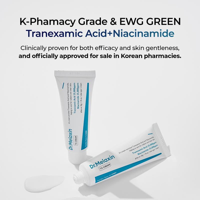 [Dr.Melaxin Official] TX Cream 50Ml｜Nano-Sized Tranexaminc Acid for Dark Spots & Hyperpigmentation