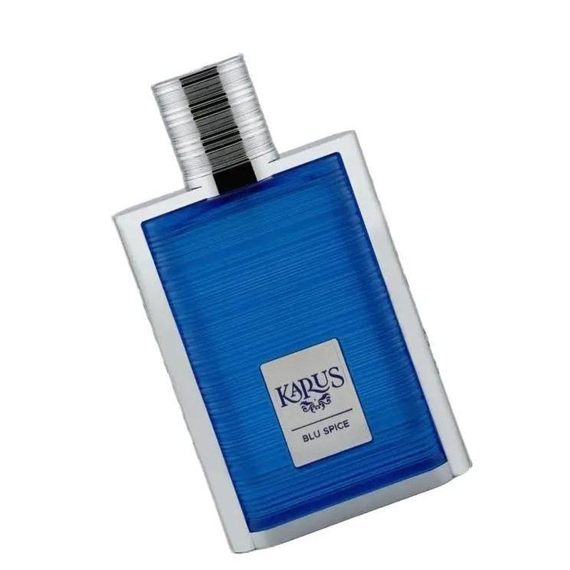 Khadlaj Karus Blu Spice for Unisex Eau De Parfum Spray, 3.4 Ounce