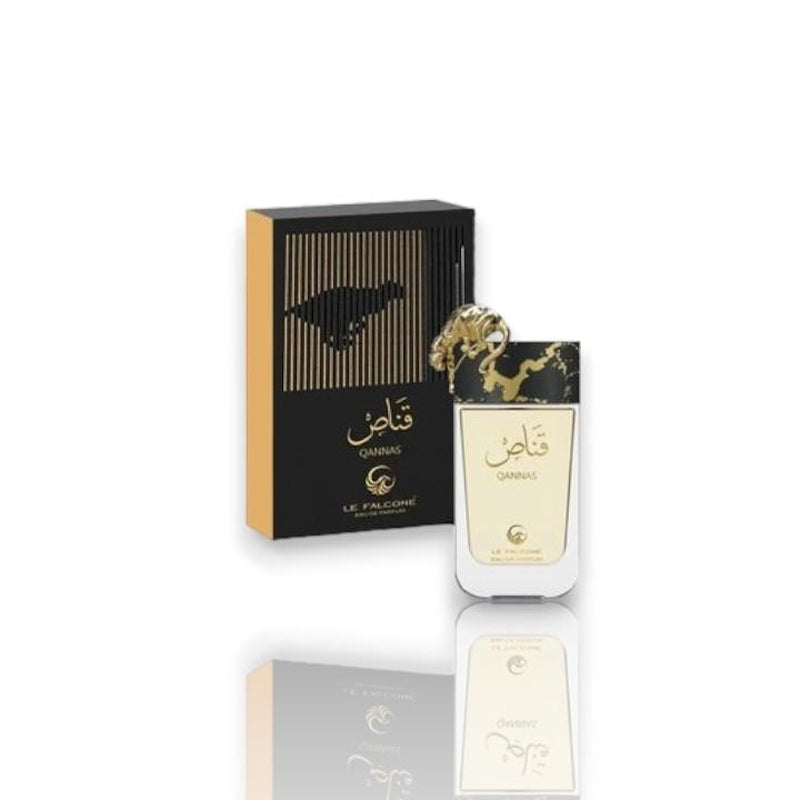 Le Falcone | Qannas | Eau De Parfum | 100 ML - 3.4 Oz | Apple - Cinnamon - Orange Blossom - Vanilla - Tonka Bean - Scent