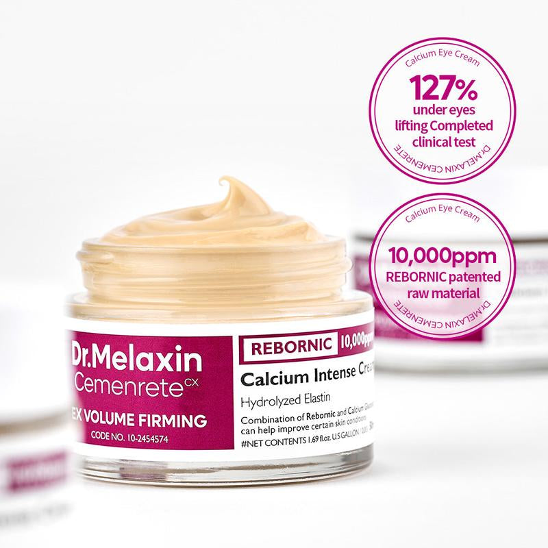 [Dr. Melaxin Official] Cemenrete Calcium Intense Cream | Anti-Aging, Elasticity, Volume | Korean Cosmetic | 1.7 Fl Oz (50 Ml)