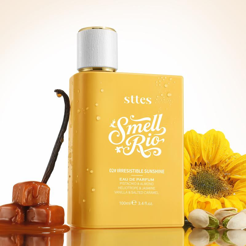 Sttes Perfume 02 Irresistible - Perfume for Women - Pistachio, Vanilla & Salted Caramel Eau De Parfum 100Ml