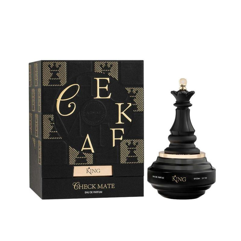 Armaf Checkmate King and Chekmate Queen for Couples Eau De Parfum Spray - 3.4 Oz Each