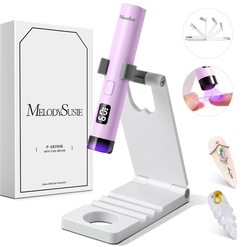 Rechargeable Mini LED/UV Nail Art Lamp for Gel Nails
