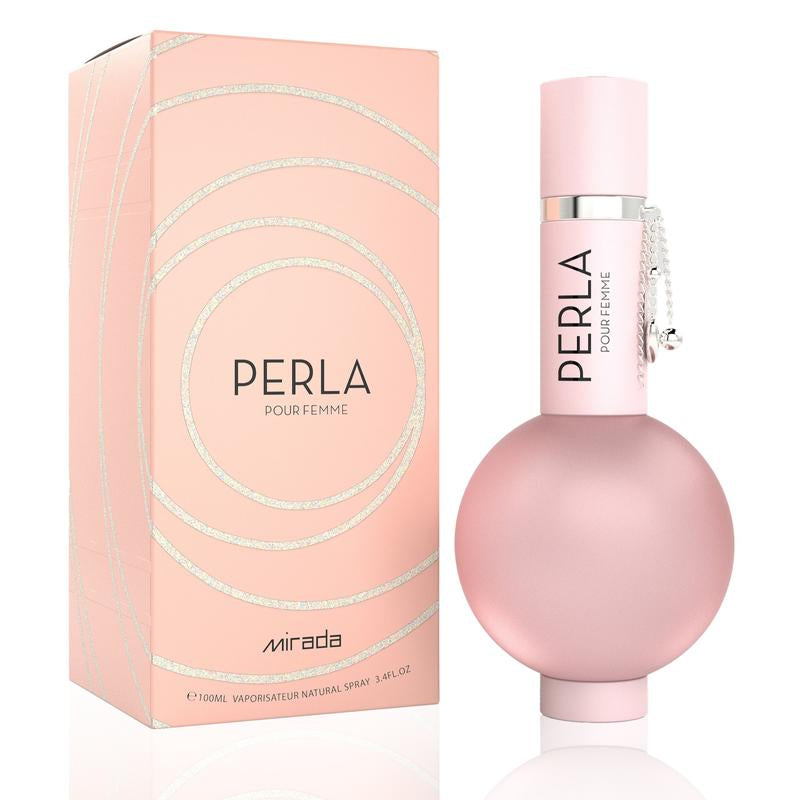 Mirada Perla Pour Femme 3.4 Oz (100 ML) Eau De Parfum | Elegant Sophisticated Fruity Floral Perfume for Women