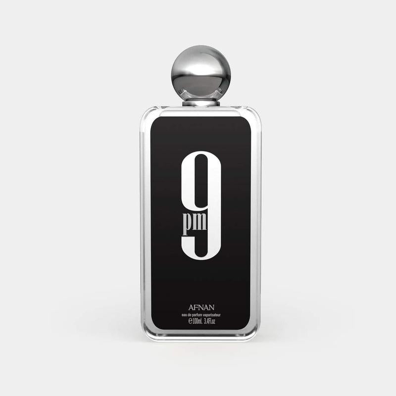 Afnan 9Pm for Men Eau De Parfum Spray, 3.4 Ounce Perfume Fragrance Cologne