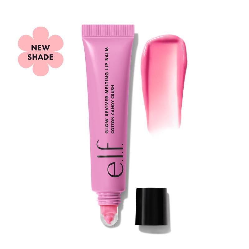 E.L.F. Glow Reviver Melting Lip Balm, Hydrating Lip Balm High-Gloss Shine and Buildable Color 15.4Ml
