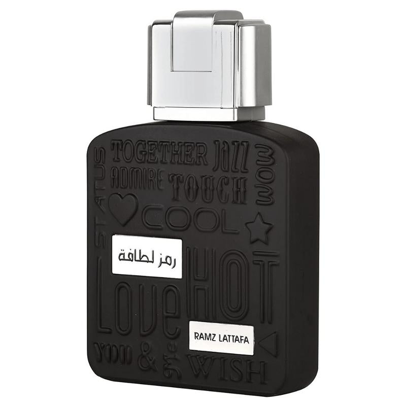 Ramz Lattafa Silver for Men EDP - 100ML by Lattafa - Men'S Long Lasting Fragrance Perfume
